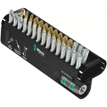 Wera Bit-Check 30 Ahşap 1