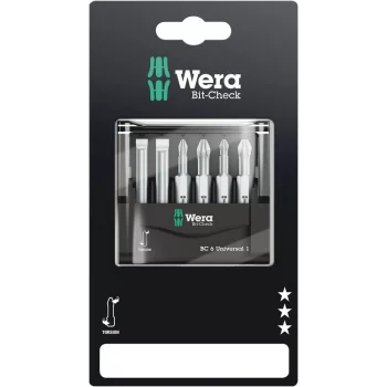 Wera Bit-Check 6 Üniversal 1 SB