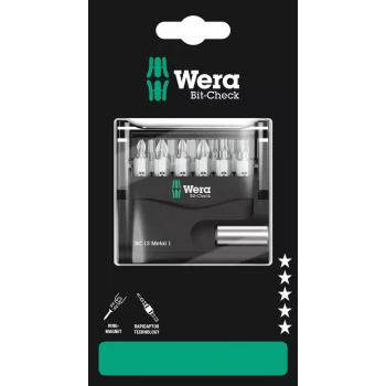 Wera Bit-Check 12 Metal 1 SB