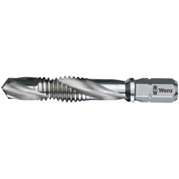 Wera 847 HSS Kombine Kılavuz Açma Ucu, 3.3 mm x 39 mm x M 4