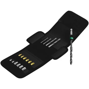 Wera 849/855/867/18 Ahşap için Burgulu Matkap Uçları + Bits Seti