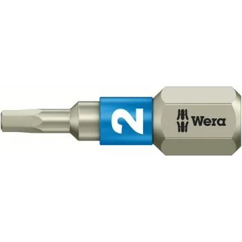 Wera 3840/1 TS Bits, Paslanmaz, 2 x 25 mm