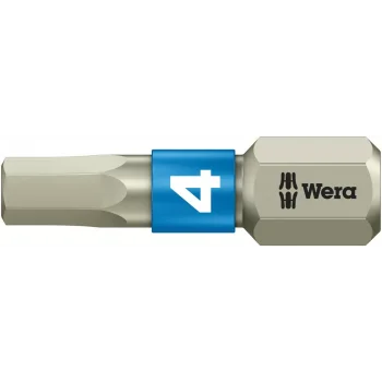 Wera 3840/1 TS Bits, Paslanmaz, 4 x 25 mm