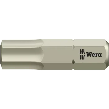 Wera 3840/1 TS Bits, Paslanmaz, 6 x 25 mm
