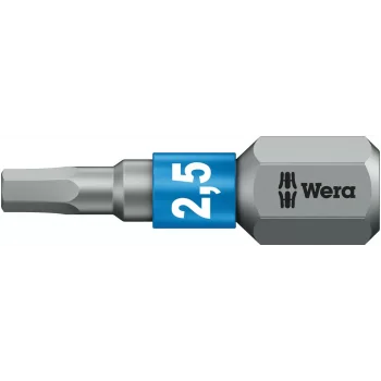 Wera 840/1 BTZ Bits, 2.5 x 25 mm