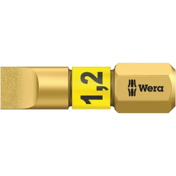 Wera 800/1 BDC Bits, 1.2 x 6.5 x 25 mm