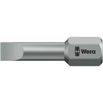 Wera 800/1 TZ Bits, 0.5 x 4 x 25 mm