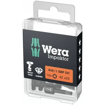 Wera 868/1 IMP DC DIY Impaktor Kare Bits