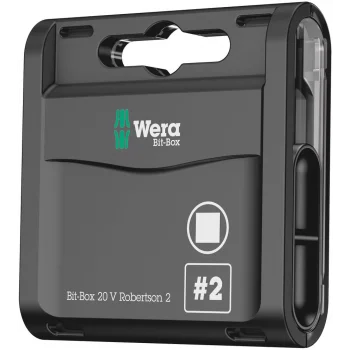 Wera Bits Box 20 V Robertson