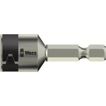 Wera 3869/4 Nutsetter/Bits Bağlantılı Lokma, Paslanmaz, 3/8 x 50 mm