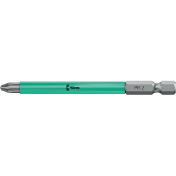 Wera 853/4 ACR® SL Bits, Plastik Kılıflı, Mıknatıslı, PH 2 x 90 mm