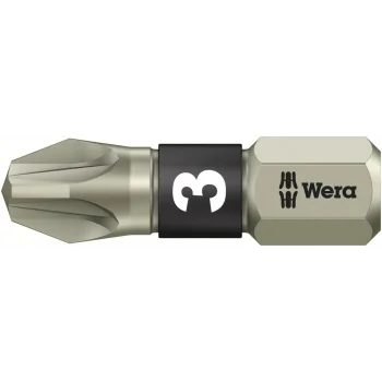 Wera 3855/1 TS Bits, Paslanmaz, PZ 3 x 25 mm