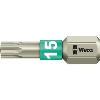 Wera 3867/1 TS TORX® Bits, Paslanmaz, TX 15 x 25 mm