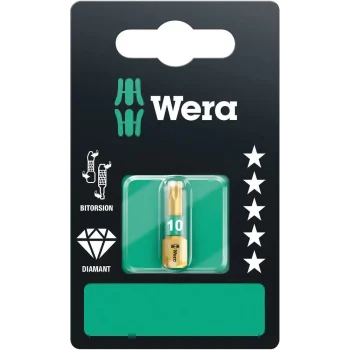 Wera 867/1 BDC SB TORX® Bits, TX 10 x 25 mm
