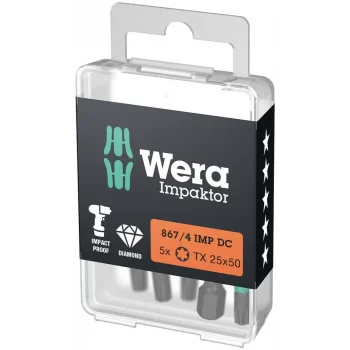 Wera 867/4 IMP DC TORX® DIY Impaktor Bits