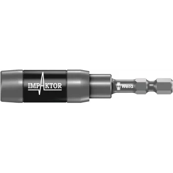 Wera 897/4 IMP R Impaktor Halka Mıknatıslı Segmanlı Bits Tutucu, 1/4 x 75 mm