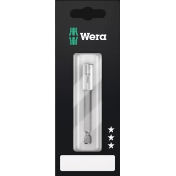 Wera 899/4/1 S Üniversal Bits Tutucu, Güçlü Çıtçıt Halkalı, 1/4 x 75 mm