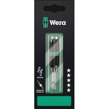 Wera 897/4 R SB Üniversal Bits Tutucu Rapidaptor BiTorsion, 1/4 x 75 mm