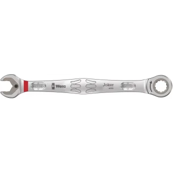 Wera 6000 Joker Açık Ağız Cırcırlı Kombine Anahtar, inç, 3/8 x 159 mm