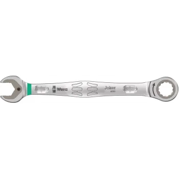 Wera 6000 Joker Açık Ağız Cırcırlı Kombine Anahtar, inç, 1/2 x 177 mm