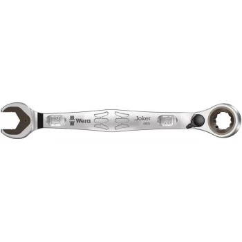 Wera 6001 Joker Switch Açık Ağız Cırcırlı Kombine Anahtar, Yön Mandallı, 12 x 171 mm