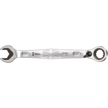 Wera 6001 Joker Switch Açık Ağız Cırcırlı Kombine Anahtar, Yön Mandallı, 15 x 199 mm