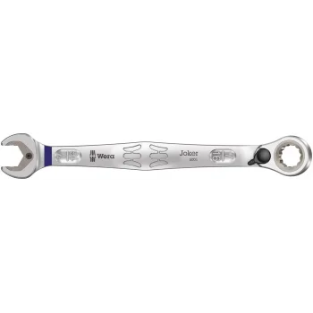 Wera 6001 Joker Switch Açık Ağız Cırcırlı Kombine Anahtar, Yön Mandallı, inç, 7/16 x 165 mm