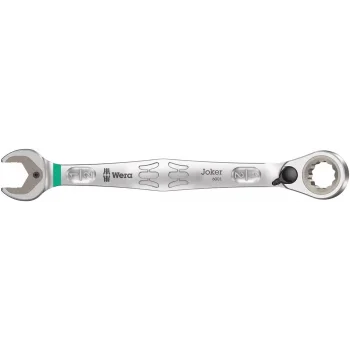 Wera 6001 Joker Switch Açık Ağız Cırcırlı Kombine Anahtar, Yön Mandallı, inç, 1/2 x 171 mm