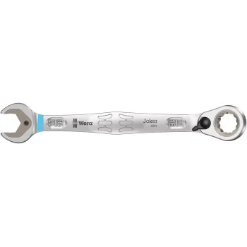 Wera 6001 Joker Switch Açık Ağız Cırcırlı Kombine Anahtar, Yön Mandallı, inç, 11/16 x 234 mm