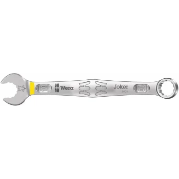 Wera 6003 Joker Açık Ağız Yıldız Kombine Anahtar, 10 x 125 mm