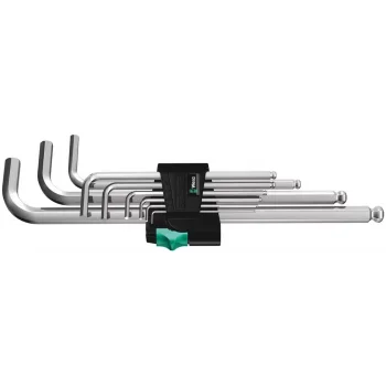 Wera 950/9 Hex-Plus 1 Allen Anahtar Set, metrik, Krom Kaplama