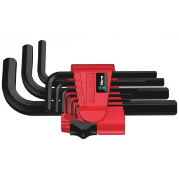 Wera 950/9 Hex-Plus 7 Allen Anahtar Set, metrik, BlackLaser