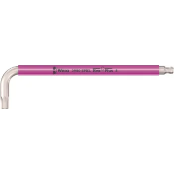 Wera 3950 SPKL Renkli Allen Anahtar, metrik, Paslanmaz, 8 x 195 mm