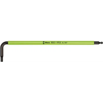 Wera 950 SPKL Renkli Allen Anahtar, inç, BlackLaser, 3/32 x 112 mm