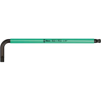 Wera 950 SPKL Renkli Allen Anahtar, inç, BlackLaser, 1/4 x 185 mm