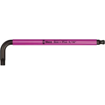 Wera 950 SPKL Renkli Allen Anahtar, inç, BlackLaser, 5/16 x 195 mm