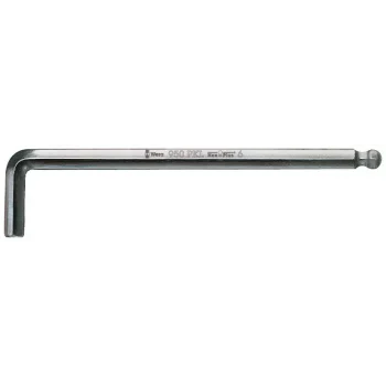 Wera 950 PKL Allen Anahtar, metrik, Krom Kaplama, 1.5 x 90 mm