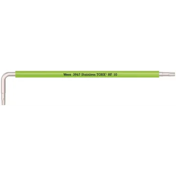 Wera 3967 SXL HF TORX® Renkli Allen Anahtar Tutma Fonksiyonlu, Uzun, Paslanmaz, TX 10 x 112 mm