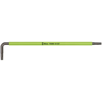 Wera 967 SXL TORX® HF Renkli Allen Anahtar, Tutma Fonksiyonlu, Uzun, TX 10 x 112 mm