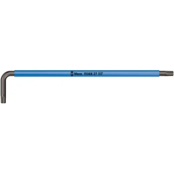 Wera 967 SXL TORX® HF Renkli Allen Anahtar, Tutma Fonksiyonlu, Uzun, TX 27 x 172 mm