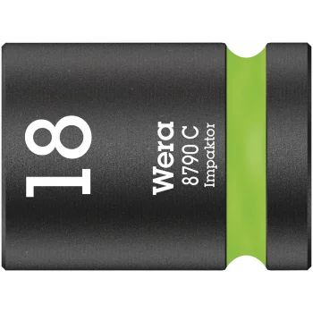 Wera 8790 C Impaktor Lokma, 1/2 Soketli, 18 x 38 mm