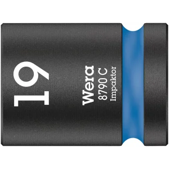 Wera 8790 C Impaktor Lokma, 1/2 Soketli, 19 x 38 mm