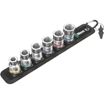 Wera Belt C 1 Zyklop Lokma Seti, Tutma Fonksiyonlu, 1/2 Soketli