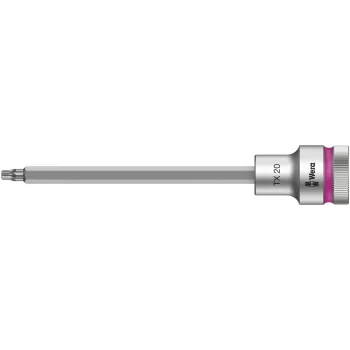 Wera 8767 C HF TORX® Uçlu Zyklop Lokma Bits, 1/2 Soketli, Tutma Fonksiyonlu, TX 20 x 140 mm
