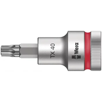 Wera 8767 C HF TORX® Uçlu Zyklop Lokma Bits, 1/2 Soketli, Tutma Fonksiyonlu, TX 40 x 60 mm