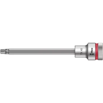 Wera 8767 C HF TORX® Uçlu Zyklop Lokma Bits, 1/2 Soketli, Tutma Fonksiyonlu, TX 40 x 140 mm