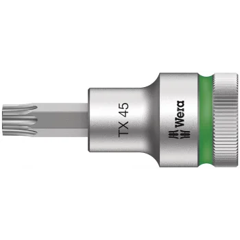 Wera 8767 C HF TORX® Uçlu Zyklop Lokma Bits, 1/2 Soketli, Tutma Fonksiyonlu, TX 45 x 60 mm