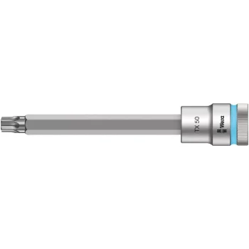 Wera 8767 C HF TORX® Uçlu Zyklop Lokma Bits, 1/2 Soketli, Tutma Fonksiyonlu, TX 50 x 140 mm