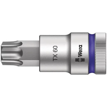 Wera 8767 C HF TORX® Uçlu Zyklop Lokma Bits, 1/2 Soketli, Tutma Fonksiyonlu, TX 60 x 60 mm