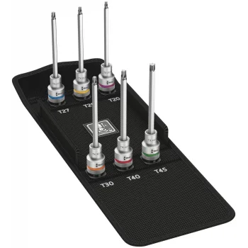 Wera 8767 C HF 2 TORX® Uçlu Zyklop Lokma Bits Seti, 1/2 Soketli, Tutma Fonksiyonlu